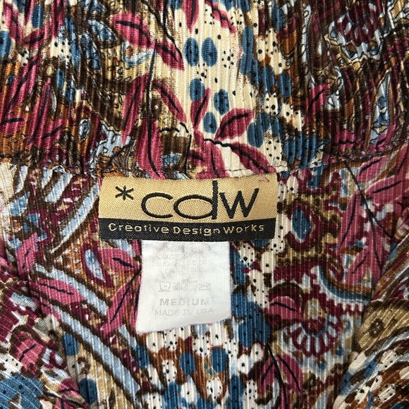 patterned CDW top - Picture 3 of 3